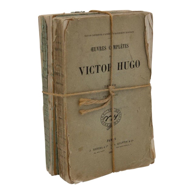 Victor Hugo Set of 2 Books For Sale