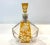 Amber 1920s Cut to Clear Glass Amber Etched Decanter For Sale - Image 8 of 8