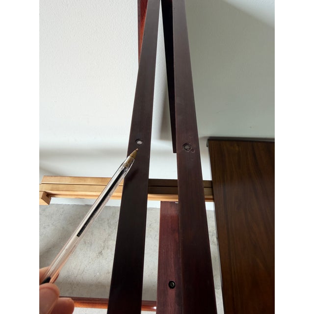 Mid Century Modern Danish Rosewood Dining Table by Rasmus, Made in Denmark For Sale - Image 15 of 18