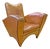Leather Club Chair by Bart Van Bekhoven For Sale