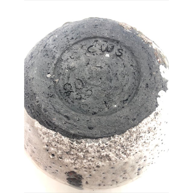 Abstract 1990’s Studio Pottery Planter Bowl For Sale - Image 3 of 13