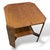 Rustic Arts & Crafts Oak Occasional Side Table with Lower Shelf For Sale - Image 3 of 8