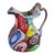 Antique Millefiori Jug With Handle, Fratelli Toso Murano Ca. 1920s For Sale