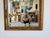 Gold Vintage Italian LaBarge Carved Wood Wall Mirror With Beveled Glass For Sale - Image 8 of 12