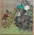 Green Chelsea House Pair of Monumental Hand-Painted Silk Paintings Chinoiserie For Sale - Image 8 of 18