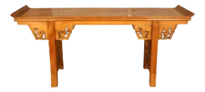 Large Chinese Elmwood Altar Table