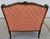 Vintage French Louis XV Carved Wingback Bergère Oversized Armchair Settee For Sale - Image 4 of 18