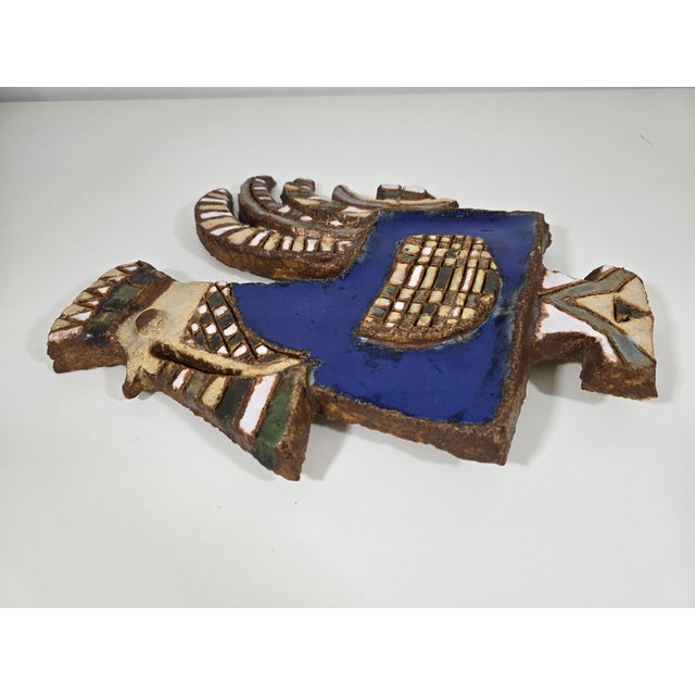Wall Plaque Rooster from Vallauris, 1960s For Sale - Image 6 of 8
