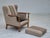 Danish Armchair in Furniture Wool Fabric & Oak Wood, 1970s For Sale - Image 13 of 18