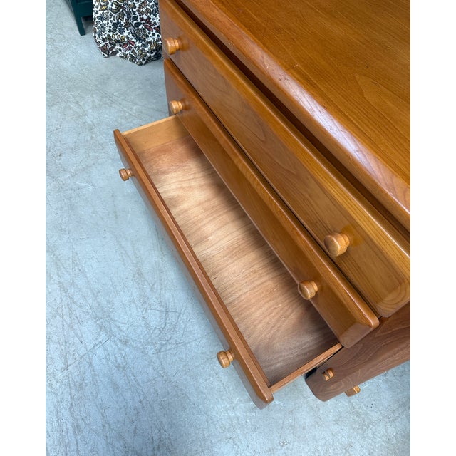Large Vintage Chest of Drawers in Elm, 1970s For Sale - Image 16 of 18