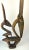 African 1980s Vintage West African Art Wood Hand Carved Sculpture For Sale - Image 3 of 12
