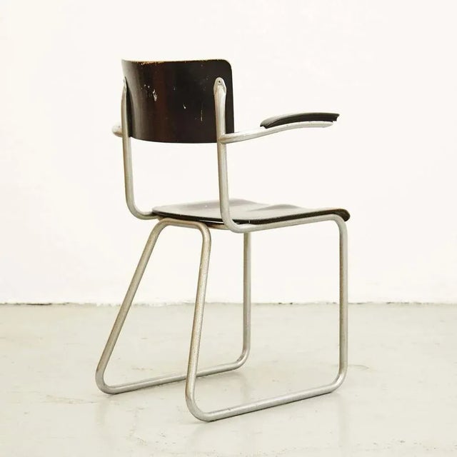 1930s Dutch Bauhaus Chair, 1930s For Sale - Image 5 of 11