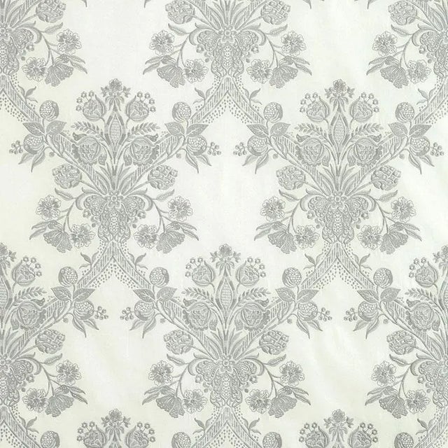 Schumacher Carolina Fabric in Grisaille For Sale