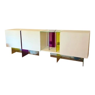 Diapo Sideboard Attributed to Roche Bobois For Sale