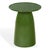 Stephan Concrete High Gloss Accent Table in Olive Green For Sale - Image 9 of 9