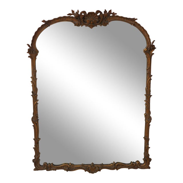 Friedman Brothers of Ny Vintage French Style Gold Mirror For Sale