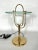 Mid-Century Modern Vintage Table Lamp in the Style of Fontana Arte, 1970s For Sale - Image 3 of 16