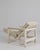 Mid 20th Century White Patinated Reclining Lounge Armchair For Sale - Image 5 of 18