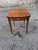 Vintage Federal-Style Burled Wood Pembroke Drop Leaf Side Table For Sale - Image 11 of 18