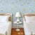 Contemporary Sample - Schumacher Magical Menagerie Wallpaper in Sky For Sale - Image 3 of 4