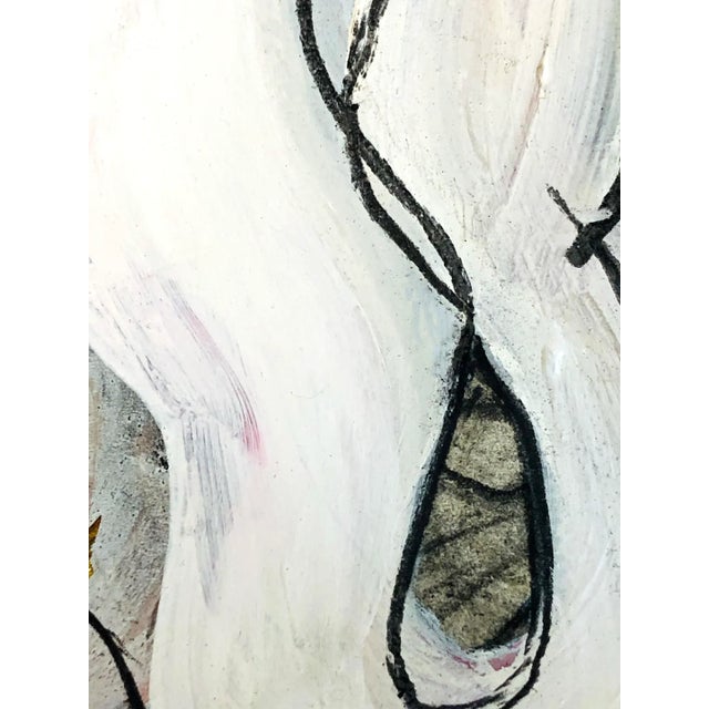 Contemporary Contemporary Abstract Still Life Collage Painting / Mixed-Media For Sale - Image 3 of 7