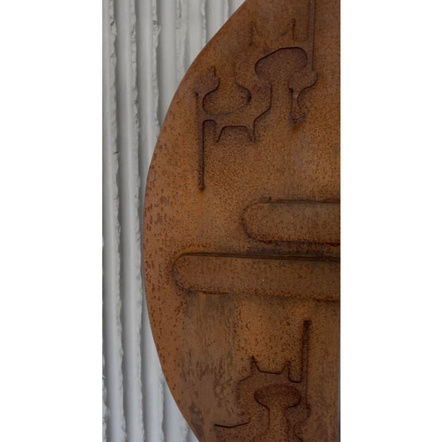 Dutch Artist, Abstract Sculpture, 1970s, Steel For Sale - Image 6 of 12