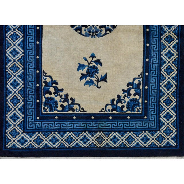 1920s Early 20th Century Peking Rug For Sale - Image 5 of 10