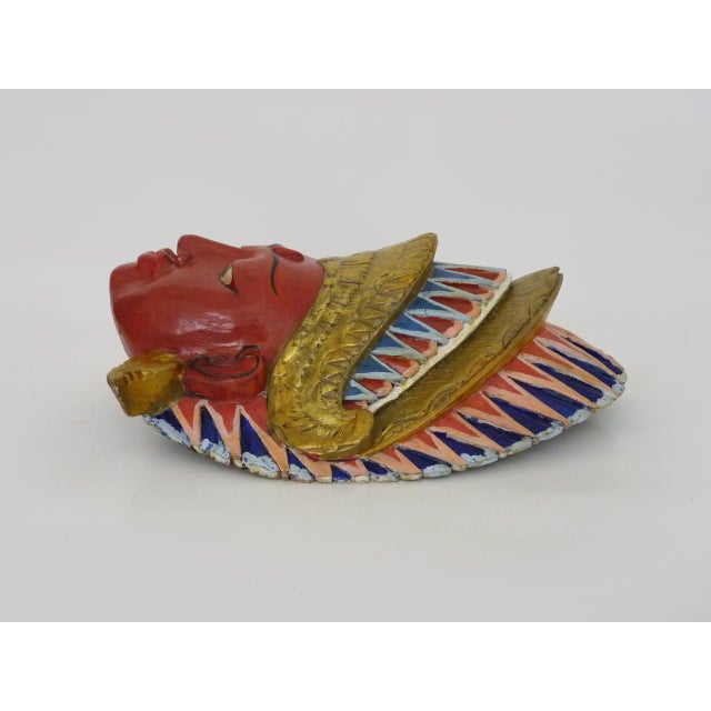 Vintage Dewi Sita Mask, 1970s For Sale - Image 6 of 9