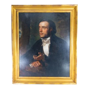 American School Portrait Painting of Painter Arthur Fitzwilliam Tait