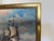 Vintage Oil Painting Naval Battle Ships Seascape Maritime Art Framed Framed For Sale In Jacksonville, FL - Image 6 of 9