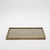 Mid-Century Modern Rectangular Tray in Grey Shagreen With Bronze Patina Brass Insert by Kifu Paris For Sale - Image 3 of 7
