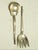Mexican Sterling Silver Spoon and Fork Servers For Sale - Image 12 of 12