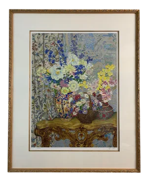 Limited Edition Serigraph Still Life by John Powell