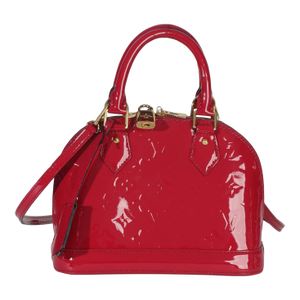 Fuchsia Monogram Vernis Alma BB