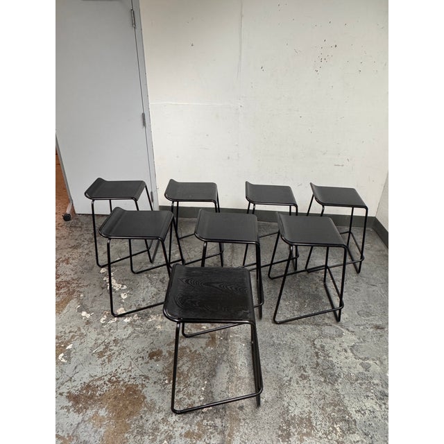 Blu Dot Ready Counter Stools, Set of Eight For Sale - Image 11 of 12