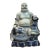 Chinese Vintage Ceramic Buddhist Sculpture,Hand Carved Blue and White Porcelain the Eighteen Arhats Statue For Sale