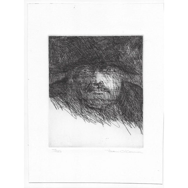 Thom O'Connor (born 1937 Detroit, Michigan) "Hex #1" from the portfolio Wizards & Cabalists & Mystics & Magicians, 1966....