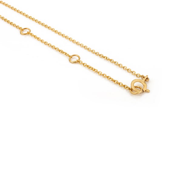 Metal VRJewels Triple Halo Diamond & Emerald Heart Pendant Necklace in 18k Gold For Sale - Image 7 of 14