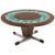 Art Tile Top Rosewood Cone Shape Base Round Coffee Table For Sale - Image 10 of 10