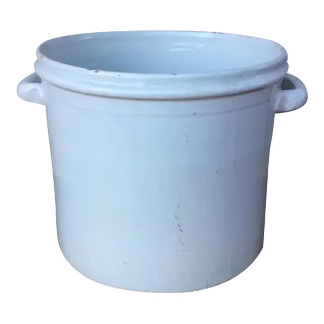 Early 20th Century French Glazed Terracotta Bowl For Sale