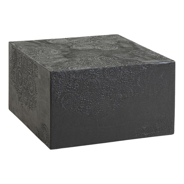 Geometrico Dark Brown Monolite 5050 Coffee Table by Disain1971 For Sale