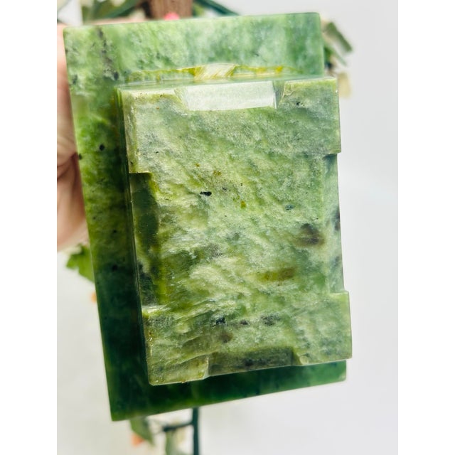 Stone Vintage Hardstone Bonsai Sculpture For Sale - Image 7 of 9