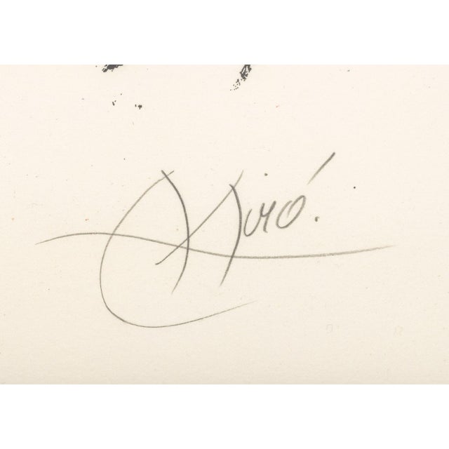 Joan Miro "Lithograph I" Lithograph, 1975 For Sale In New York - Image 6 of 9