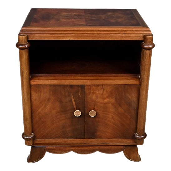 Small Art Deco Mahogany Living Room Cabinet, 1930 For Sale