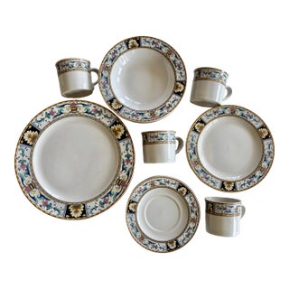 Vintage Oven-to-Table Earthenware -5 Piece Place Setting for 4- 20 Pieces For Sale