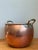 Vintage Hammered Copper and Brass Planter For Sale - Image 4 of 12