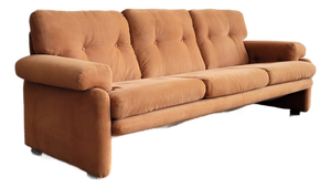 1970s Coronado Sofa Attributed to Afra & Tobia Scarpa for B&b Italia