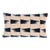 Schumacher x David Kaihoi Tutsi 24" Lumbar Pillow in Blue For Sale
