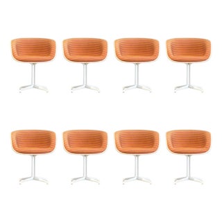 1960s Set of 8 Eames Lafonda Alexander Girard Armchairs Herman Miller - Out of Production For Sale