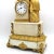 19th-Century Louis Philippe French Gilt Bronze and Marble Pendulum Clock For Sale - Image 3 of 15